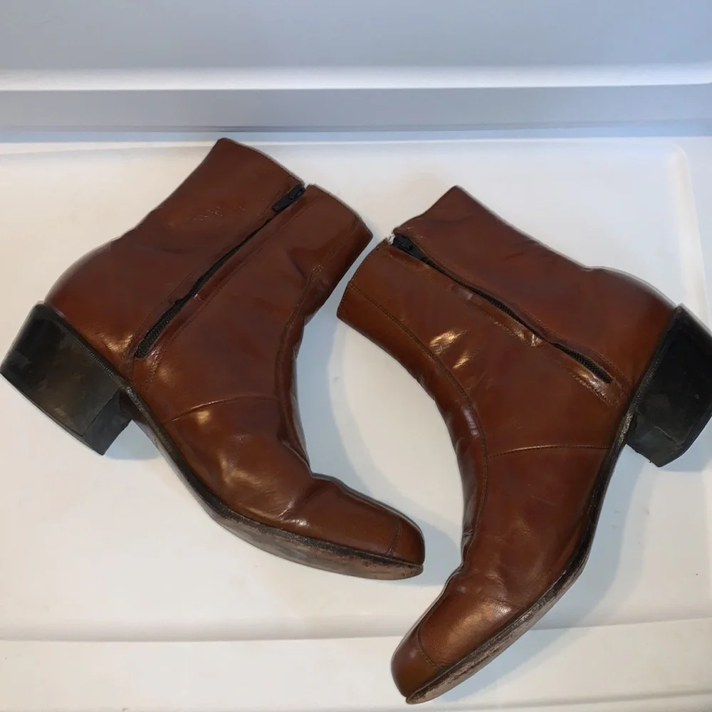 Florsheim Duke Boots Brown Leather Men’s Size 8